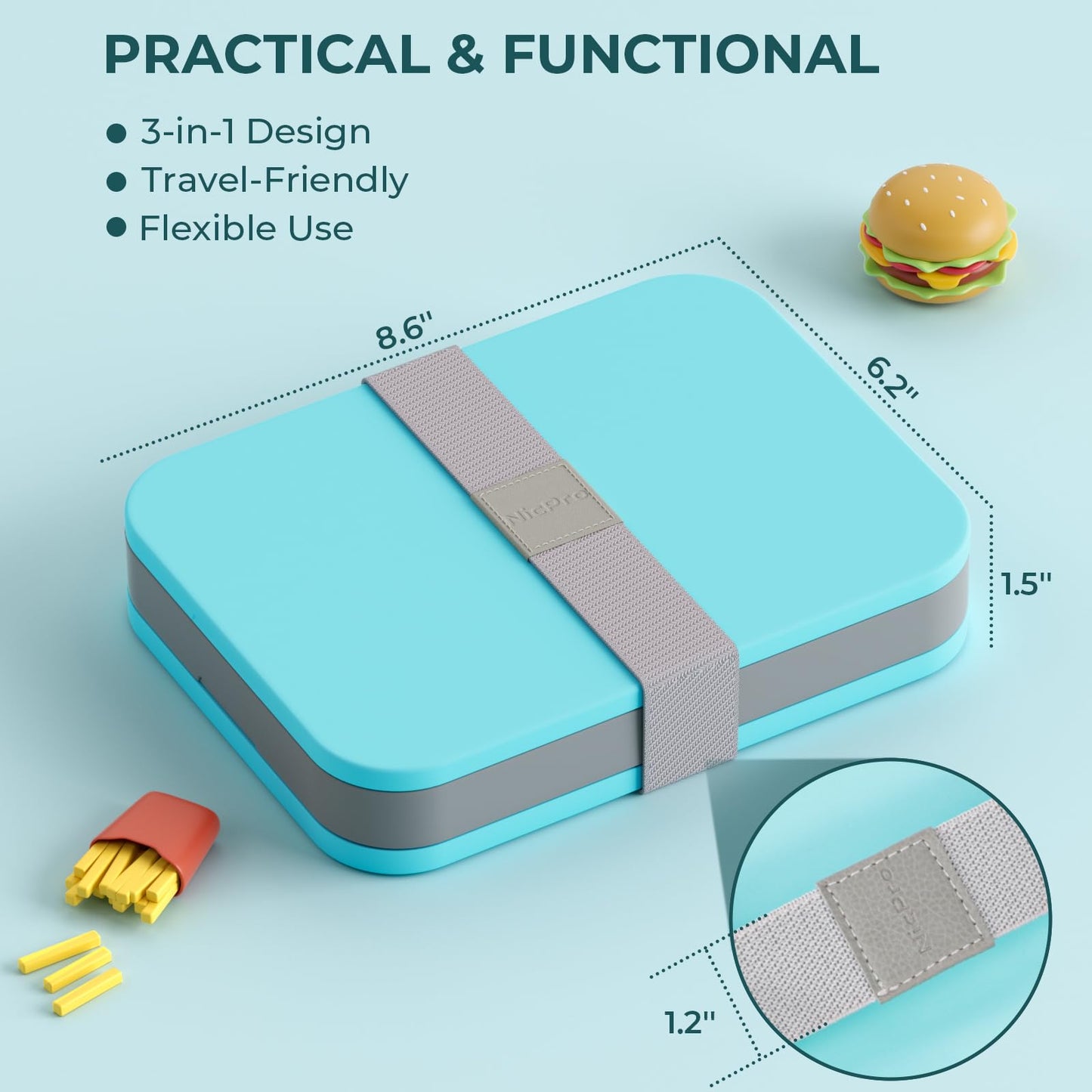 Nicpro Stay Wet Palette for Acrylic Miniature Painting Kit, Paint Tray Palettes with 100PCS Pallet Paper, 4PCS Sponge, Brush Holder Mixing Paint Saver Palette for Miniature Model Paint