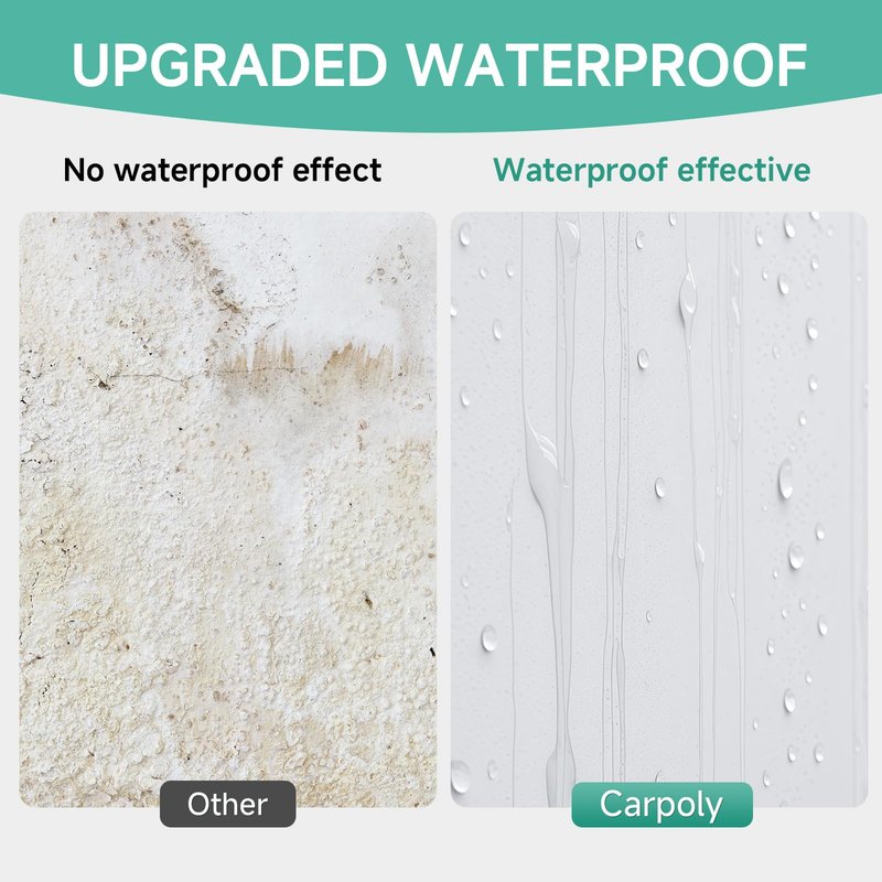 CARPOLY Drywall Repair Kit - 32 OZ Wall Spackle Paste with Self Adhesive Metal Patch, Dryall Repair Patch Kits, White Wall Putty Hole Filler, Quick and Easy Solution for Holes, Cracks and Gaps