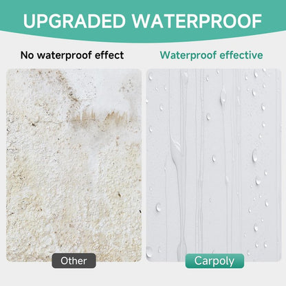 CARPOLY Drywall Repair Kit - 32 OZ Wall Spackle Paste with Self Adhesive Metal Patch, Dryall Repair Patch Kits, White Wall Putty Hole Filler, Quick and Easy Solution for Holes, Cracks and Gaps