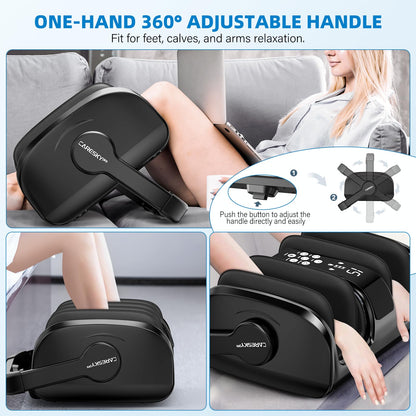 FSA Eligible HSA Items, Shiatsu Foot Massager for Neuropathy and Pain Relief, 3 Heat Therapy, 5 Intensity Deep Kneading, Rolling for Calf-Feet-Arm Relaxation, Plantar Fasciitis
