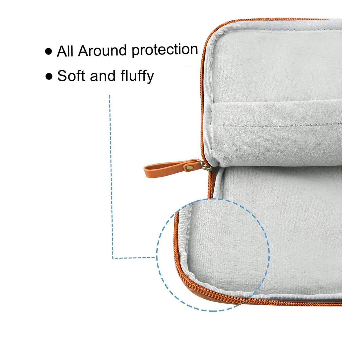 MOSISO Laptop Sleeve Bag 16 inch Compatible with MacBook Air 15 inch 2026-2023 M4 M3 M2/Pro 16 inch 2026-2019 M4 M3 M2 M1, 15-15.6 inch Notebook, PU Leather Padded Bag Waterproof Case, Brown