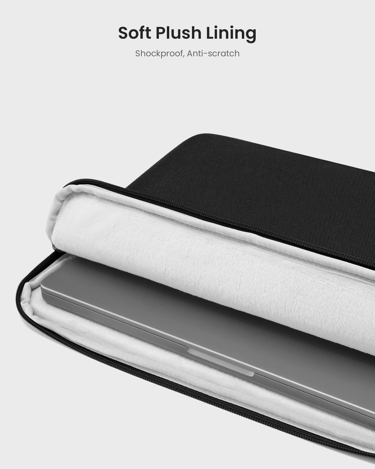 tomtoc Slim Laptop Sleeve Case for 13-inch 2026 New MacBook Air M5/A3449 M4/A3420 M3/A3113 M2/M1, Fits MacBook Neo A18 Pro, Water-Resistant Protective Carrying Case with Accessories Pocket