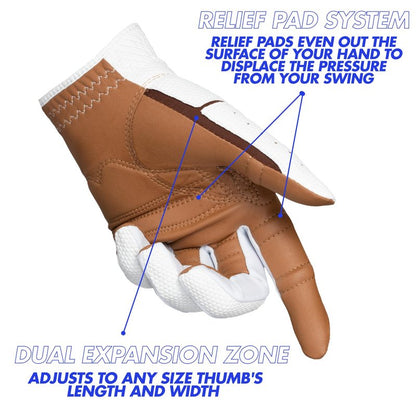 Bionic Women's RelaxGrip 2.0 DX Golf Glove, Right Hand, X-Large