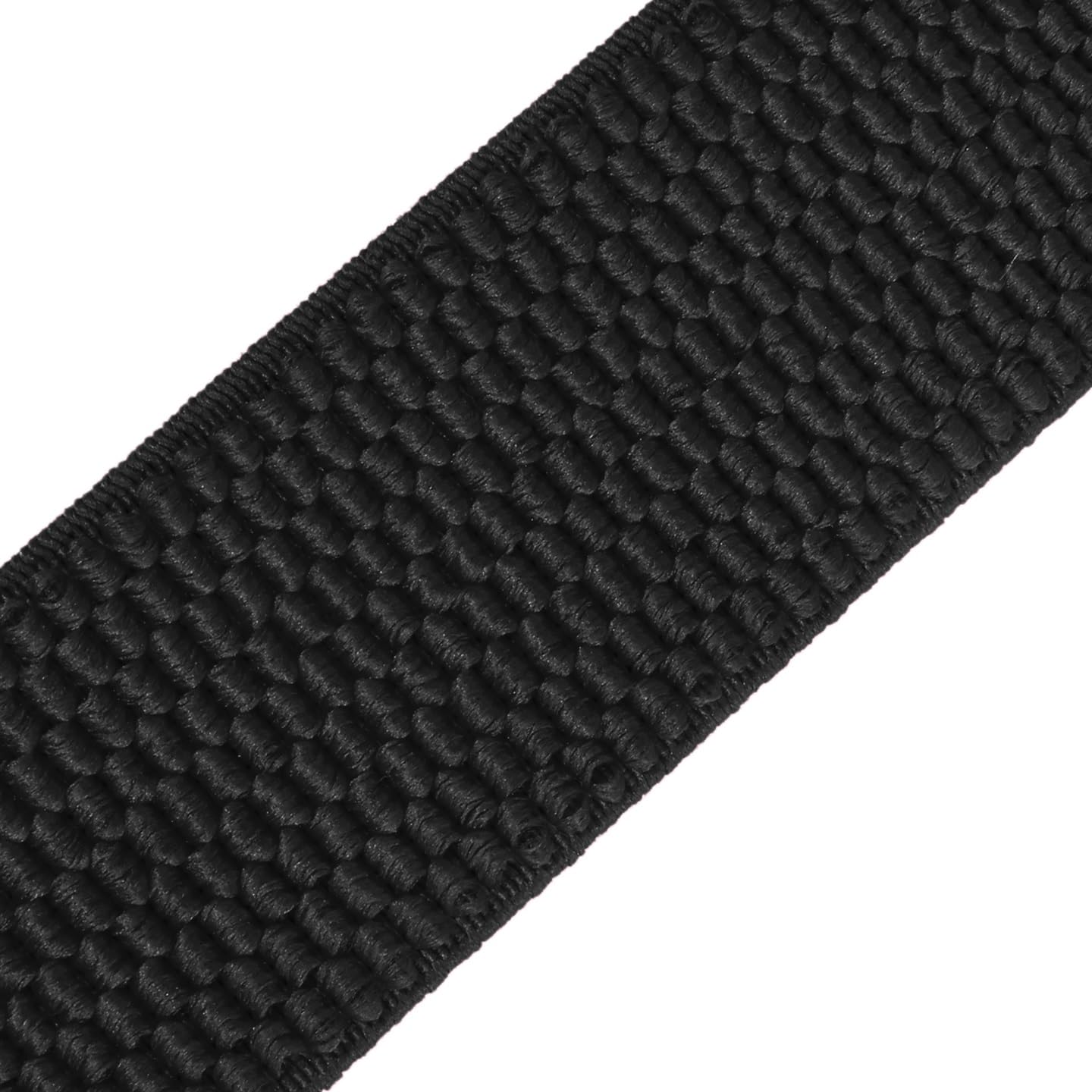 Buyless Fashion Heavy Duty Suspenders for Men - 48" Adjustable Straps 1 1/2" - X Back with Black Plastic Clips - 5147-Black