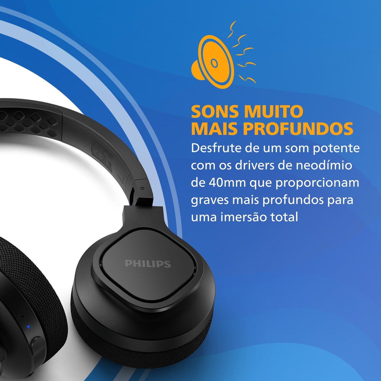 PHILIPS Headphones/Headset Wired & Wireless Head-Band Sports USB, W128299144 (Wireless Head-Band Sports USB Type-C Bluetooth Black)