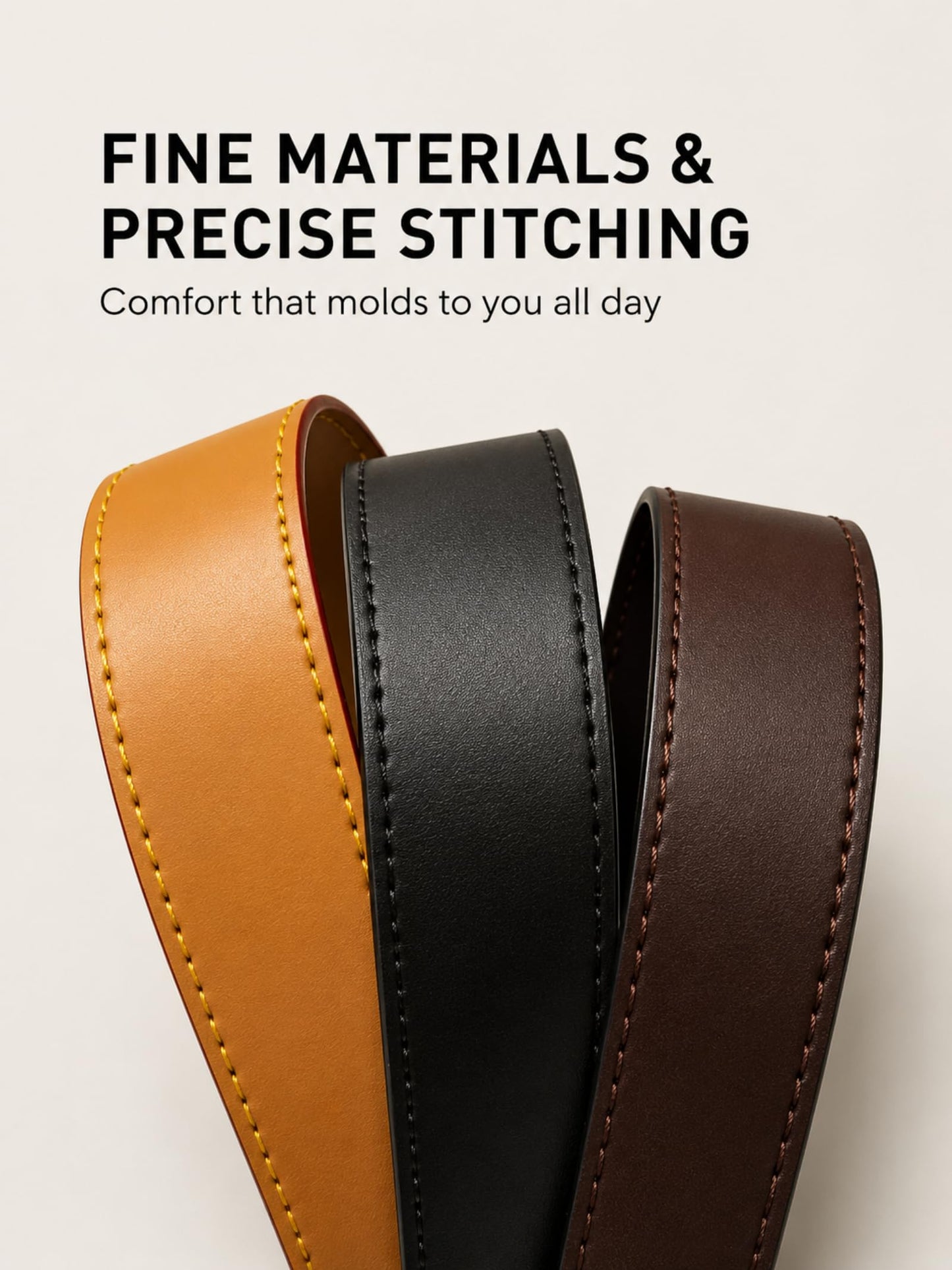 LOFZAR Wide Vachetta Leather Replacement Bag Strap, Fits Neverfull PM/MM/GM Graceful and More (25.5" L, Beeswax)