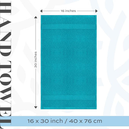 White Classic Luxury Aqua Hand Towels
