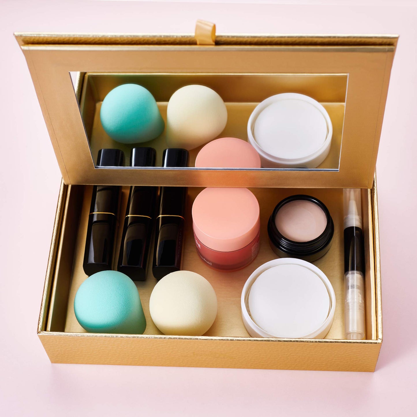 Jessup Brand 25pcs Professional Makeup Brush Set Beauty Cosmetic Foundation Powder Blusher Eyeshadow Blending Highlight Concealer Natural-Synthetic Hair Brushes Set (Pearl White/Silver)