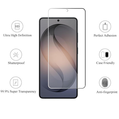 Ailun Glass Screen Protector for Galaxy S26 Ultra [6.9 Inch] 3Pack + 2Pack Camera Lens Tempered Glass Fingerprint Unlock 0.25mm Ultra Clear Anti-Scratch Case Friendly [Not For S26/S26 Plus]