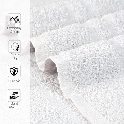 Hand Towels White Economy Towels Salon Towels