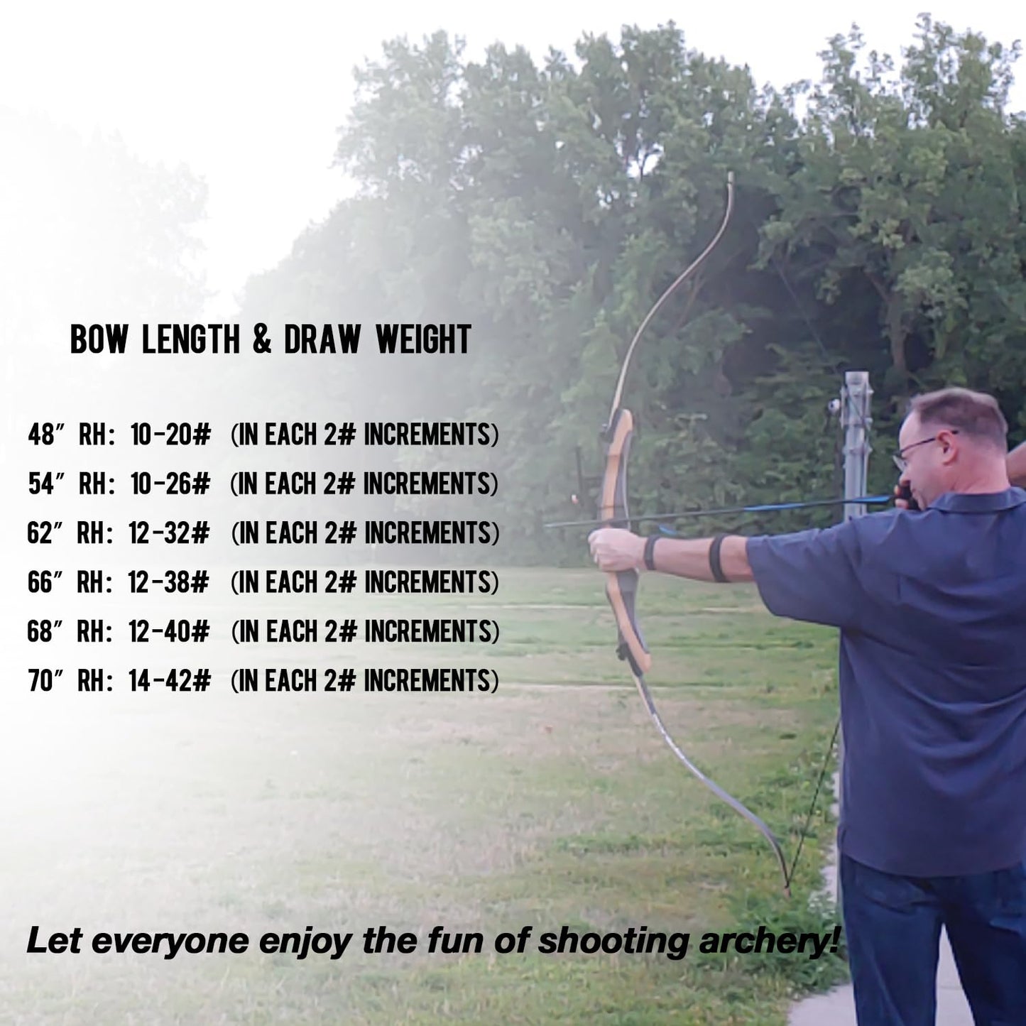 Sanlida Noble Standard Beginner & Intermediate Recurve Bow and Arrows Kit for Adult and Youth, Wooden Takedown Recurve Bow Package for Training, Practice & Competition RH Only (68", 36lbs)