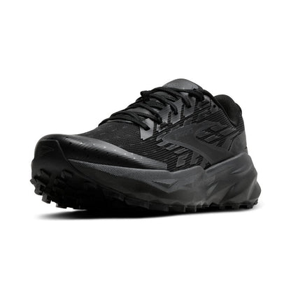 Brooks Women’s Cascadia 19 Mountain Trail Running Shoe - Black/Black/Ebony - 10 Medium