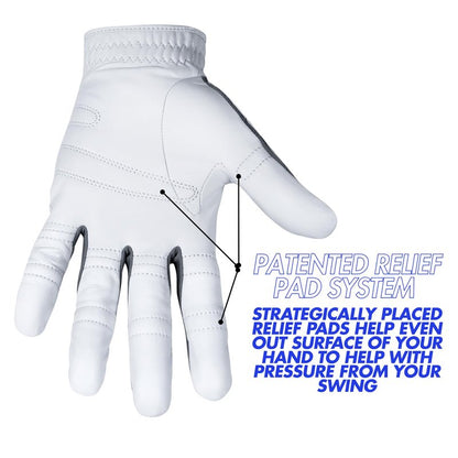 Bionic Men's Performance Grip Pro Premium Leather Golf Glove (Large, Right)