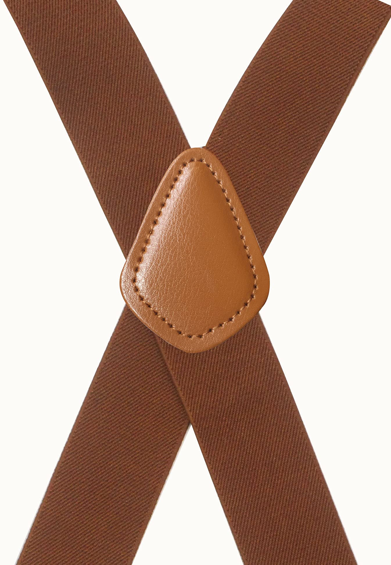 Cedrainy Adjustable Elastic Suspenders for Men's and Women's with X Back Suspenders for Casual & Formal (Camel)