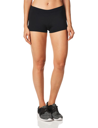 Capezio Women's Low Rise Boy Cut Short,Black,Small