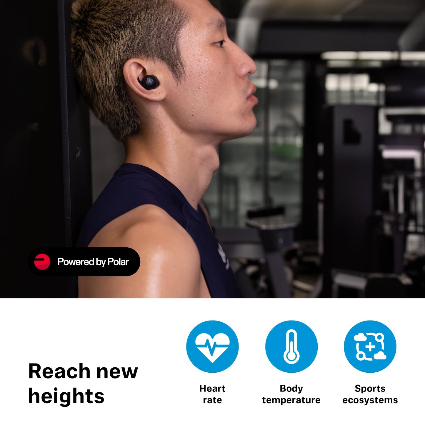 Sennheiser Momentum Sport - Earbuds with Sport Sound Tuning and Adaptive ANC, Secure Fit, 24-Hour Battery Life, Fitness Tracker for Body, Graphite