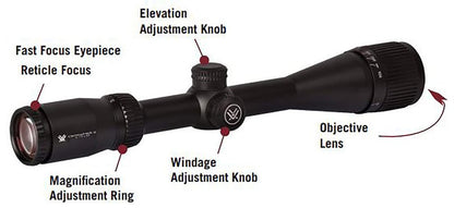 Vortex Optics Crossfire II 3-9x50 SFP Riflescope V-Plex MOA
