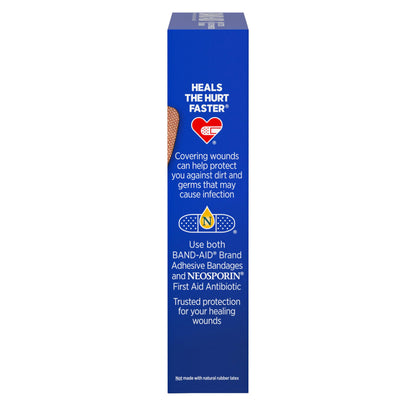 BAND-AID Brand Tough Strips Adhesive Bandages for Wound Care, Durable Protection for Minor Cuts and Scrapes, All One Size, 12 Pack