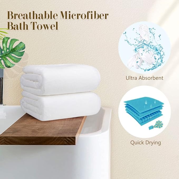 Orighty Bath Towel Pack of 4