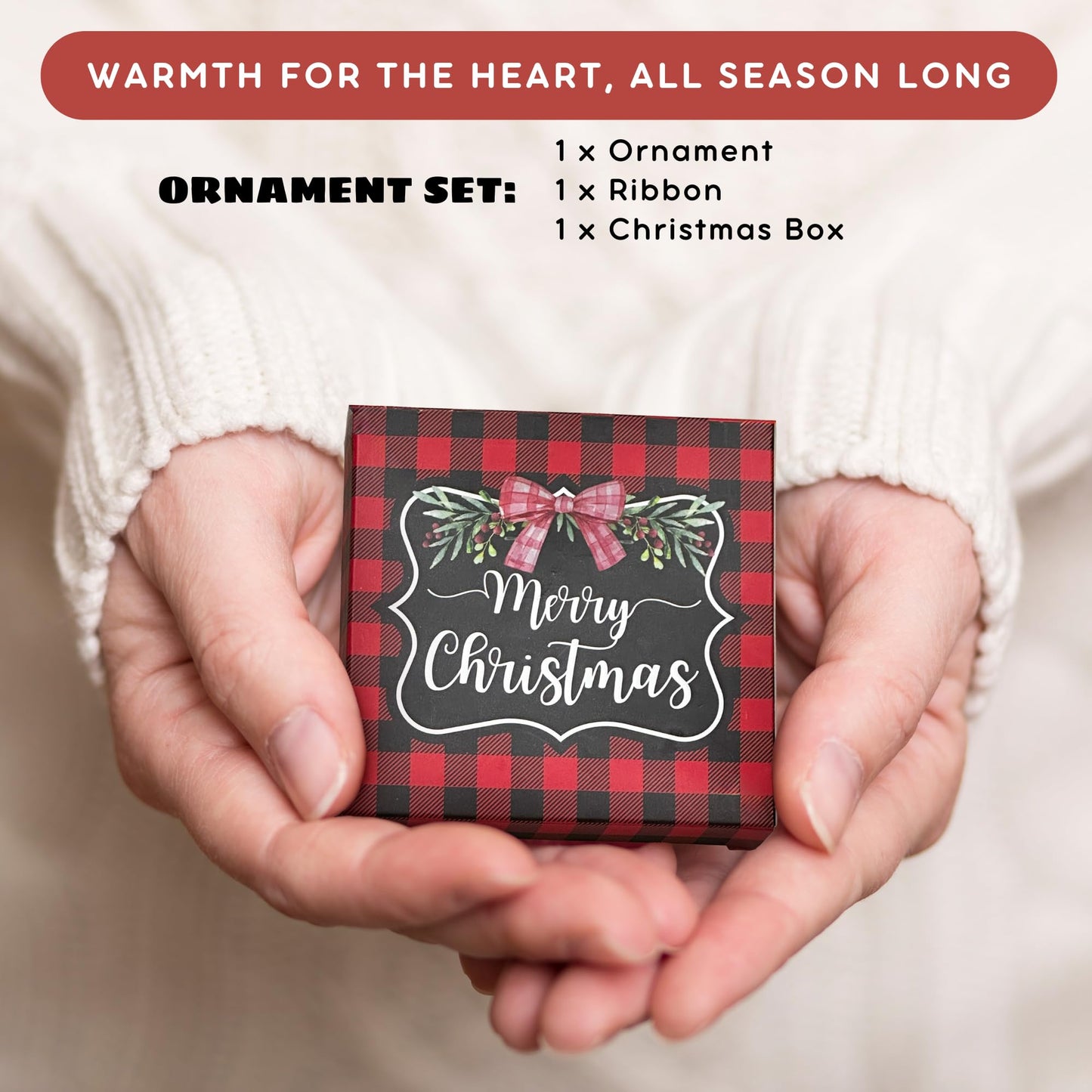TUMSHANIP Thank You Gifts for Women, Boss, Coworkers, Teacher, Nurse, Mom, Friends - Retirement Farewell Going Away Never Forget The Difference You Made Ornament - Acrylic Christmas Ornament 2025