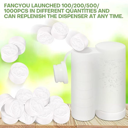 Compressed Towel Tablets 120 Count