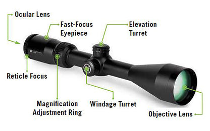 Vortex Optics Crossfire II 3-9x40 SFP Riflescope V-Plex MOA , black