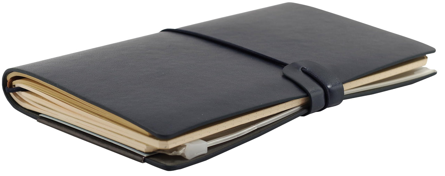 Voyager Refillable Notebook - Midnight Blue (Traveler's Journal, Planner, Notebook)