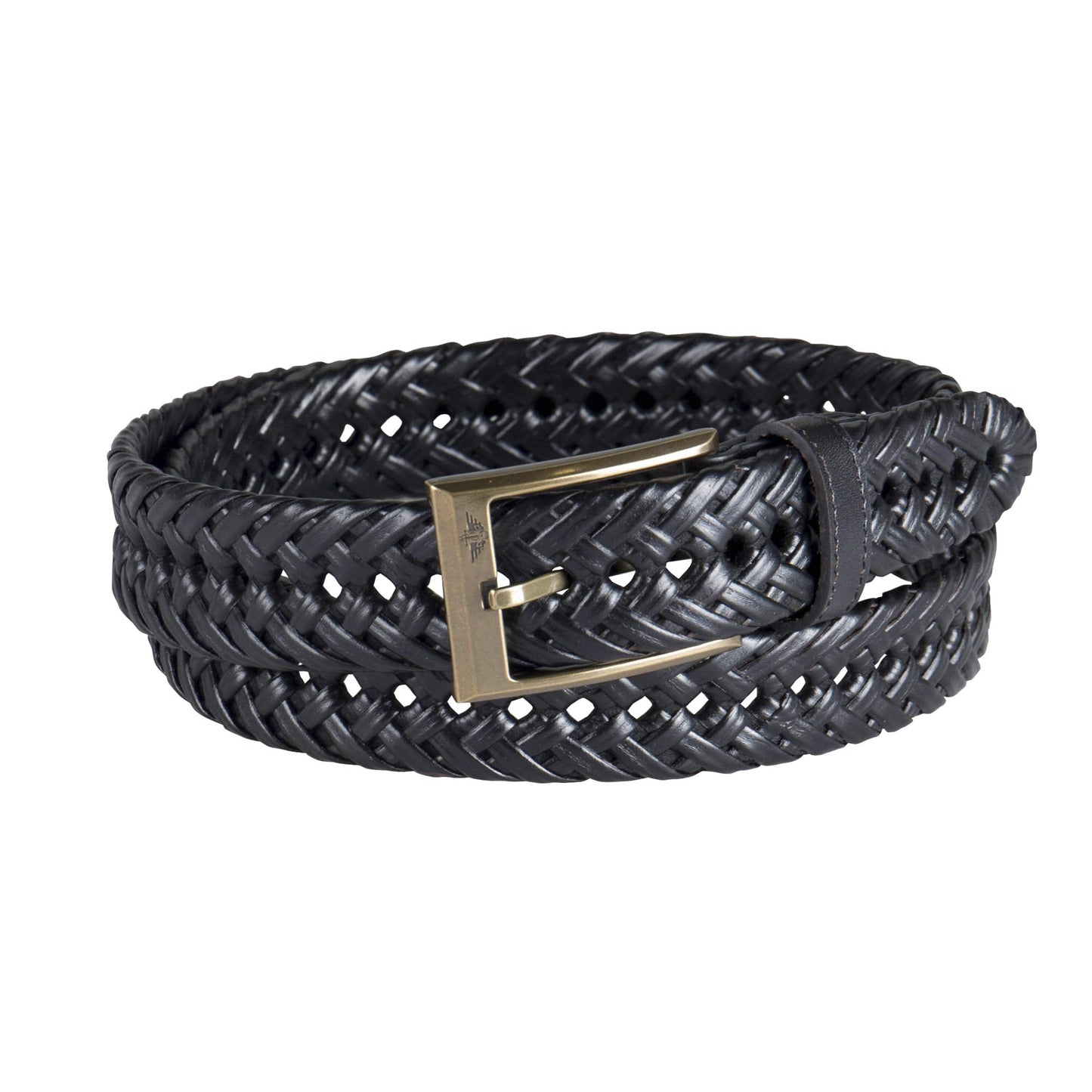 Dockers Men's Leather Braided Casual and Dress Belt
