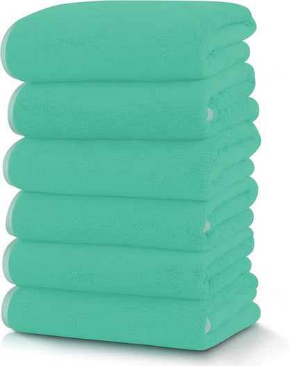 TENSTARS Silk Hemming Hand Towels