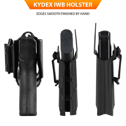 Glock 48 MOS TLR7 sub Holsters,IWB Kydex Holster for Glock 43X MOS,48 MOS with Streamlight TLR-7 Sub Flaslight,Optic Ready,Adj. Cant & Retention -Left Hand