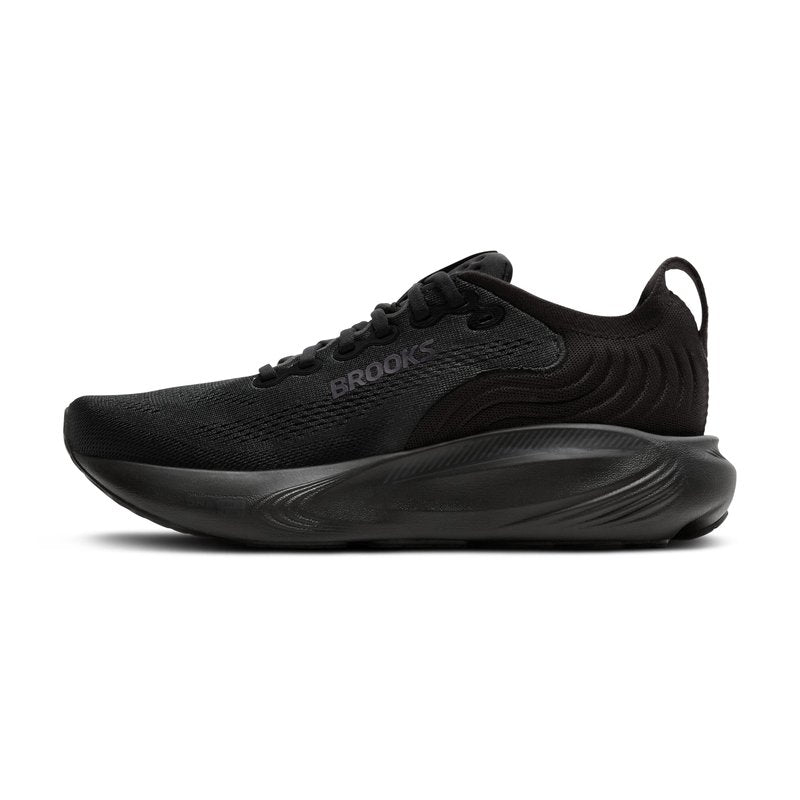 Brooks Women’s Adrenaline GTS 25 Supportive Running & Walking Shoe - Black/Black/Ebony - 8.5 Wide