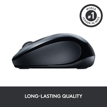 Logitech Wireless Mouse M325 with Designed-For-Web Scrolling - Light Silver