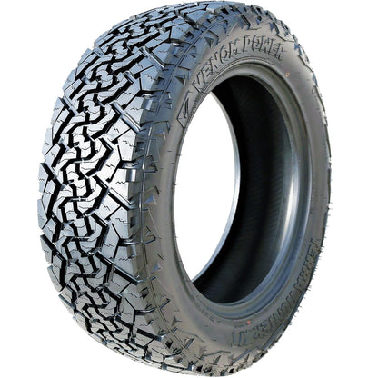 Venom Power Terra Hunter X/T XT All-Terrain Mud Light Truck Radial Tire-LT285/55R20 285/55/20 285/55-20 122/119S Load Range E LRE 10-Ply BSW Black Side Wall