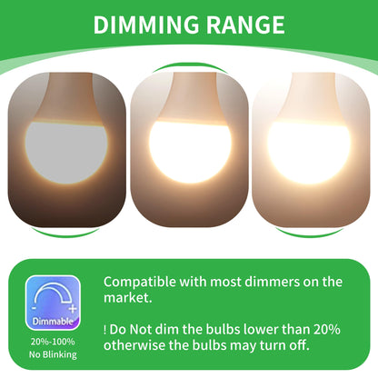 Dusk to Dawn Light Bulbs, Auto On/Off Light Sensing LED Bulbs Outdoor, Vintage Amber, Edison ST19 2-Pack, 6.5W 700LM 60W Equivalent, HQ-H027