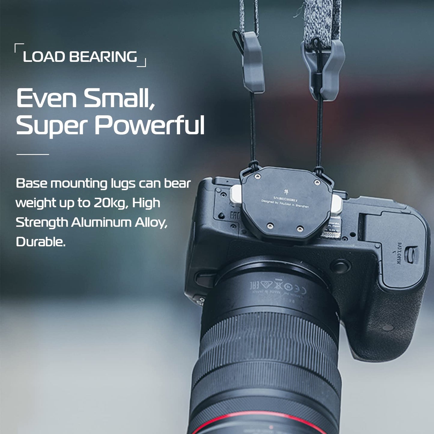 ULANZI F38 Camera Shoulder Strap Mount Quick Release for Shoulder Straps Kit V2, QR Plate Camera Tripod Mount