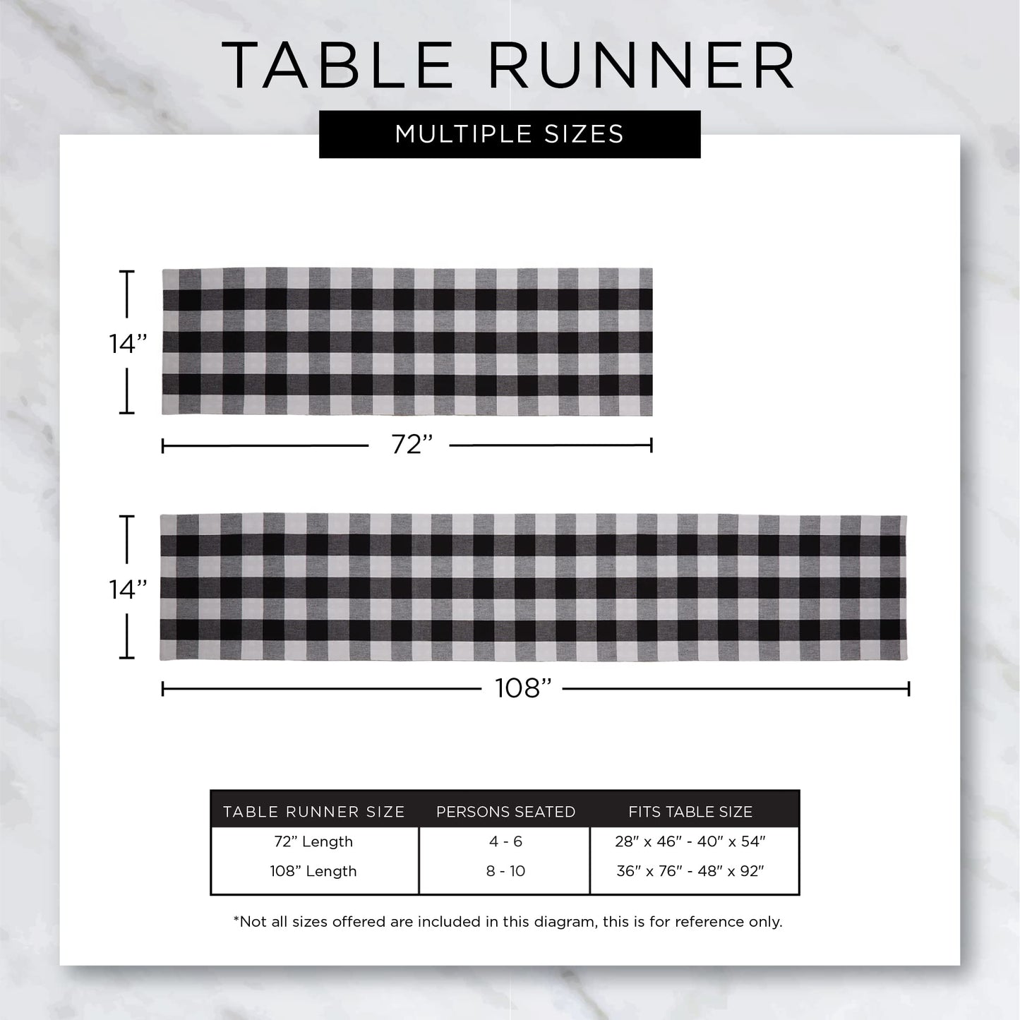 DII Handmade Chindi Tabletop, Reversible and Machine Washable, Table Runner, 14x72, Nautical Blue