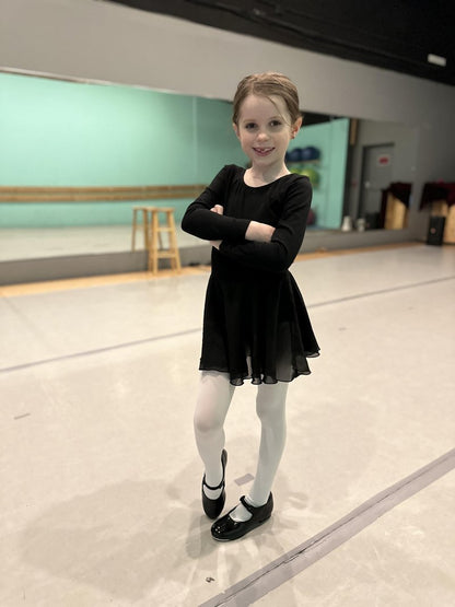 Stelle Girls Women Ballet Dance Convertible Tights Ultra Soft Pro Transition Tights (White, 9-14years)