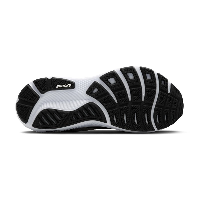 Brooks Women’s Ghost 17 Neutral Running Shoe - Black/Grey/White - 13 Medium