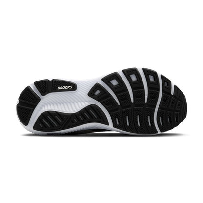 Brooks Women’s Ghost 17 Neutral Running Shoe - Black/Grey/White - 8 Medium