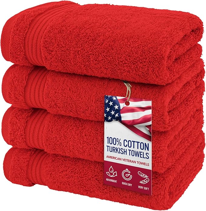 American Veteran Towel, Hand Towels