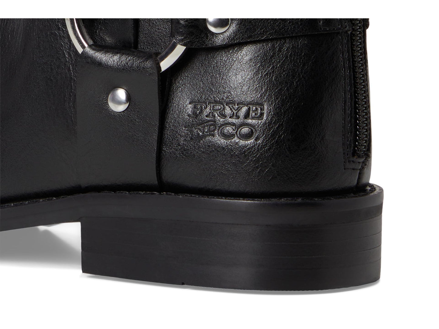FRYE AND CO. Womens Chesnee Harness Black 9.5 Medium