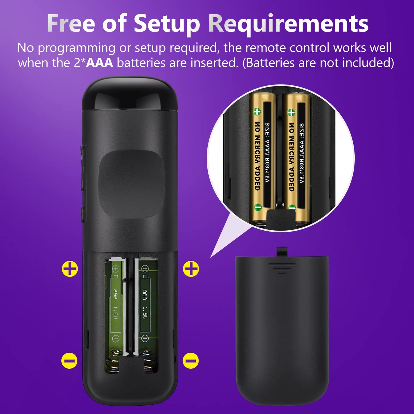 Voice Remote Control Replacement for Hisense Smart Google TV，Compatible with Hisense QLED UHD Mini-LED ULED Google TVs