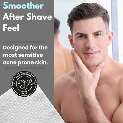50 Pack Large Disposable Face Towels, Facial Wipes, Super Soft and Thick
