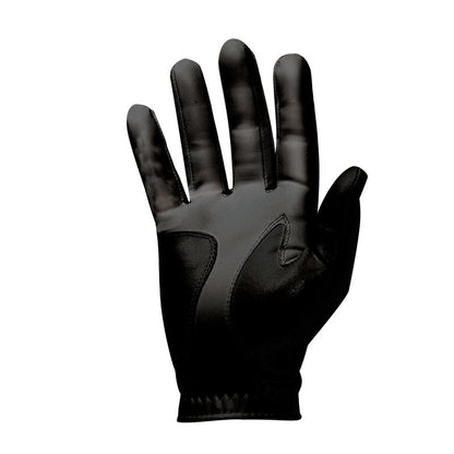 FootJoy Men's WeatherSof Golf Glove, Black, Large, Worn on Left Hand
