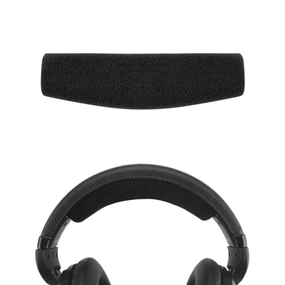 Geekria Velour Headband Pad Compatible with Sennheiser HD 598/ 598SE/ 598CS/ 595/569/ 559/558/ 555/518/ 515, Game ONE, PC360, PC373D Headphones, Replacement Band Repair Part (Black)