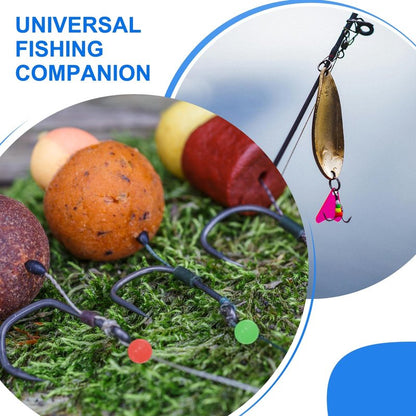 YELARXI Fishing Beads Glow Hard Plastic Fishing Bait Eggs Lure Rigs Accessories, Fit for Saltwater Freshwater