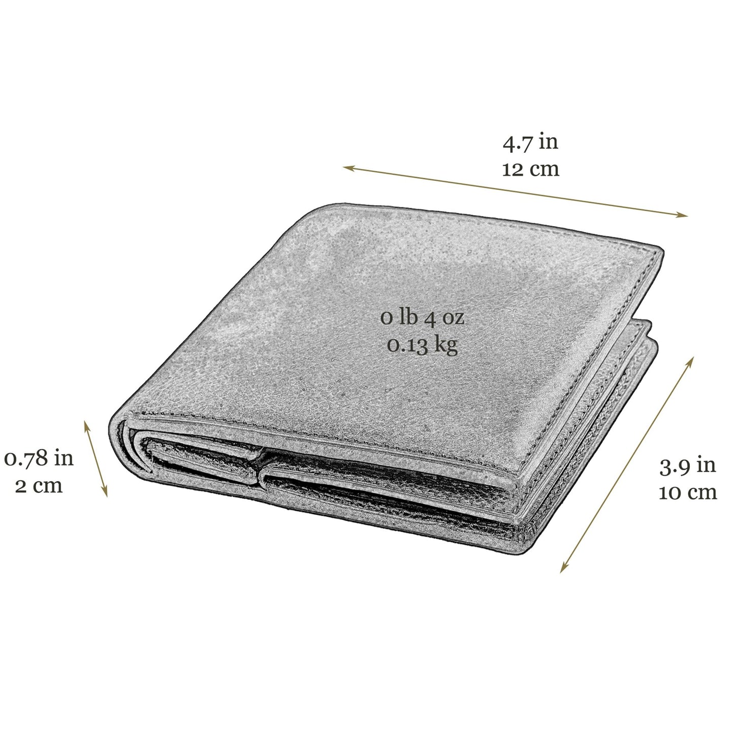 Time Resistance Leather Men's Wallet - Minimalist Wallet Design with Credit Card Holder, Magnetic Coin Holder, and Cash Slots (Black)