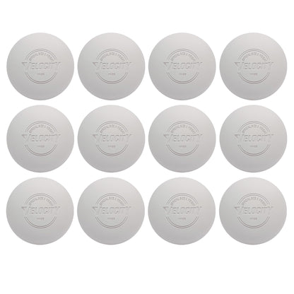 Velocity Practice Lacrosse Balls - 1, 2, 3, 6, 12, 18, 24, 36, 60 and 120 Packs - Official Size and Weight - White