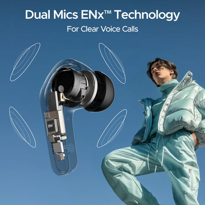 boAt Airdopes 311 Pro Truly Wireless in Ear Earbuds, Up to 50 Hrs Playtime, Dual Mics, Low-Latency Mode, ASAP Charging, IPX4, IWP Tech, BT v5.3 (Active Black)