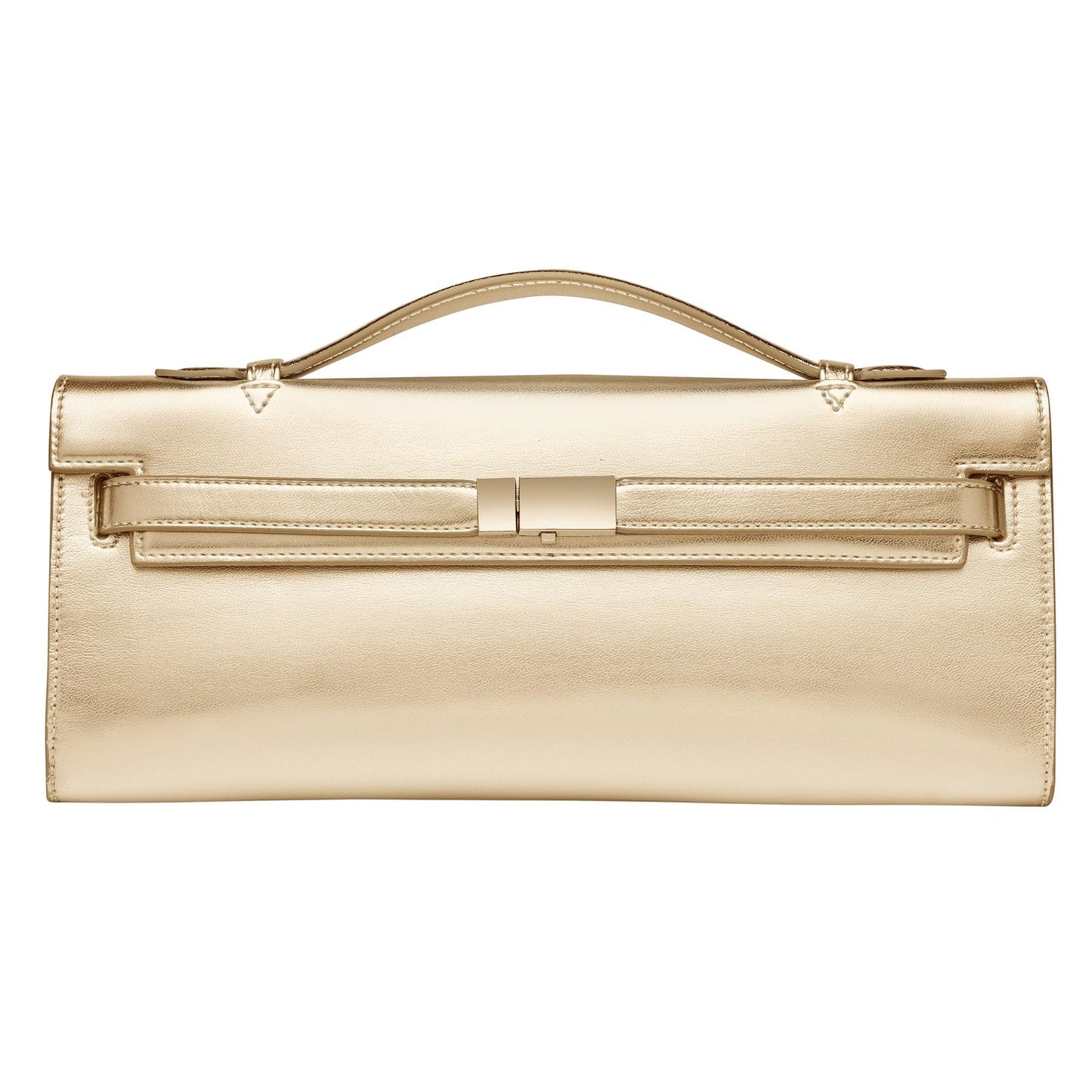 CHUNLI PU Leather Clutch Purses for Women, Trendy Ladies Top Handle Bag for Evening Work Business Daily Use